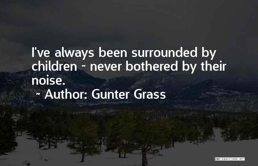 I Am Not Bothered Quotes By Gunter Grass