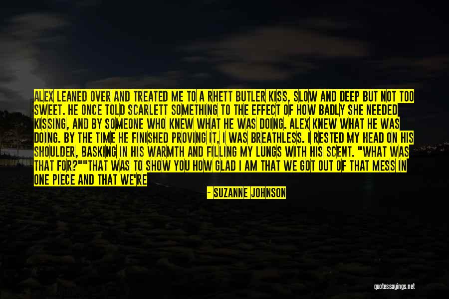 I Am Not Crazy Quotes By Suzanne Johnson