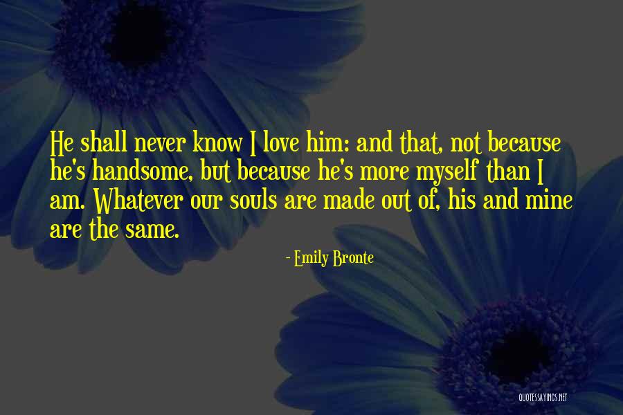 I Am Not Handsome But Quotes By Emily Bronte I Am Not Handsome But Quotes By Emily Bronte