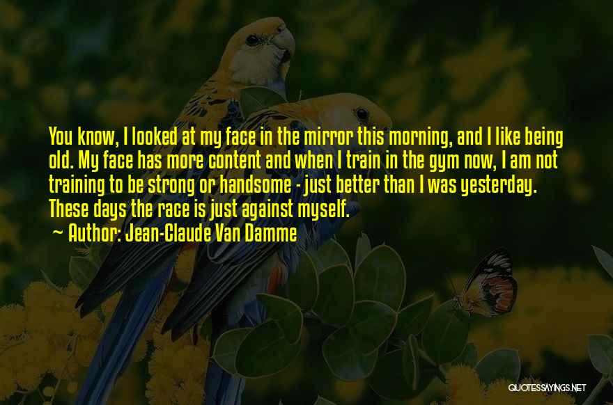 I Am Not Handsome Quotes By Jean-Claude Van Damme