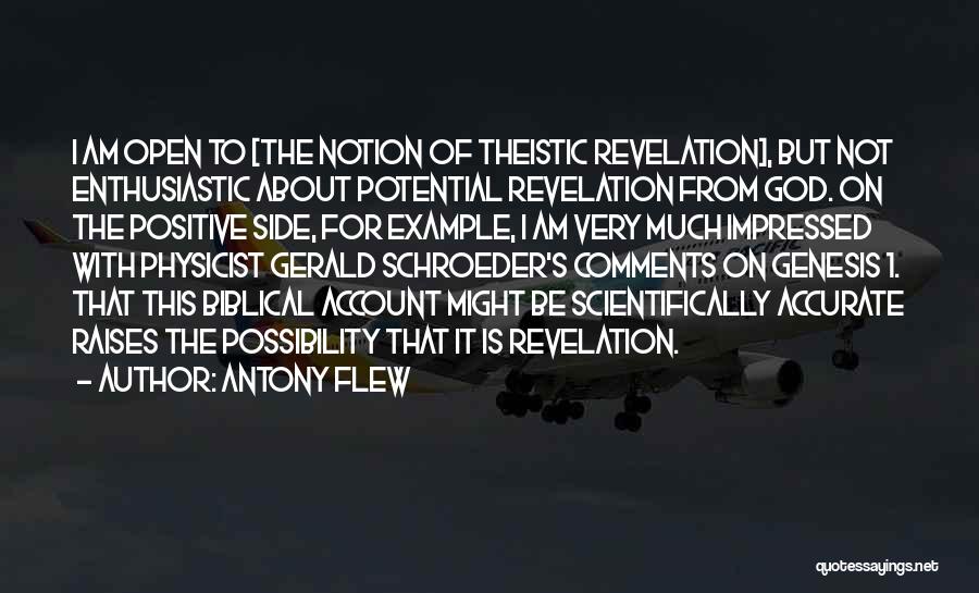 I Am Not Impressed Quotes By Antony Flew