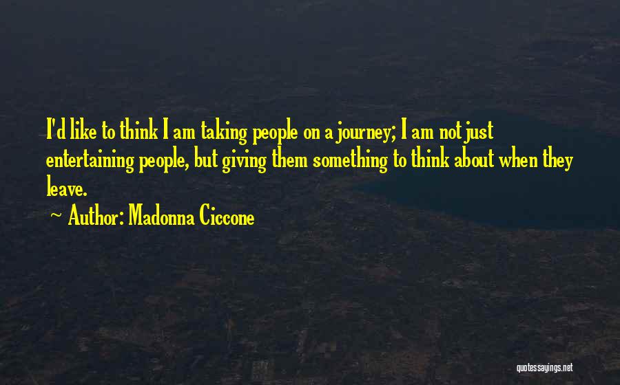I Am Not Like Them Quotes By Madonna Ciccone