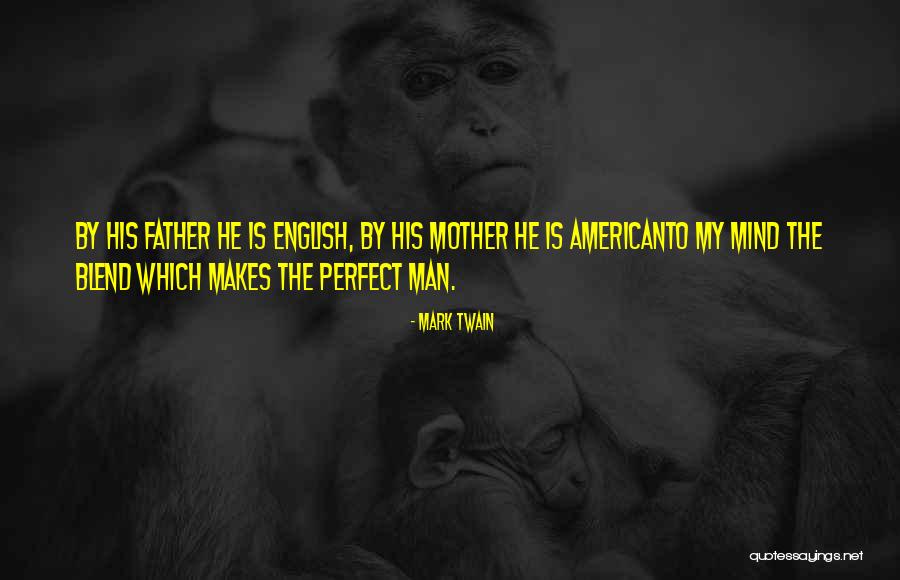 I Am Not Perfect Man Quotes By Mark Twain