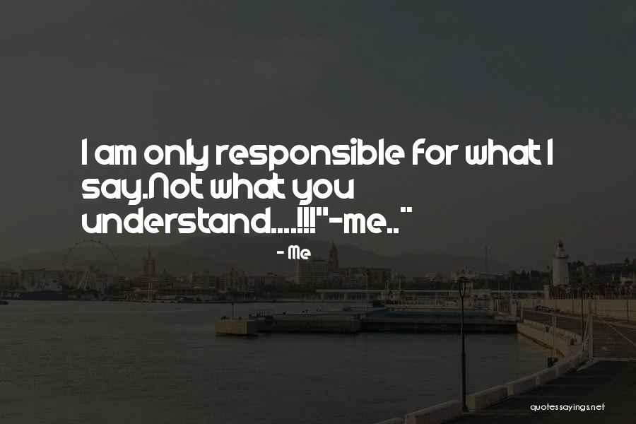 I Am Not Responsible Quotes By Me I Am Not Responsible Quotes By Me