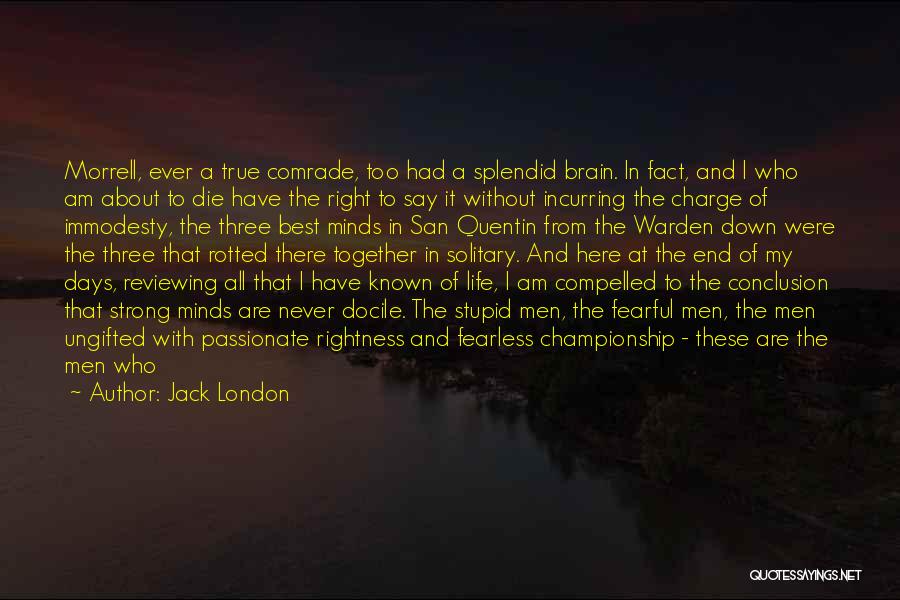 I Am Not Stupid Quotes By Jack London