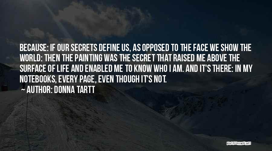 I Am Not There Quotes By Donna Tartt