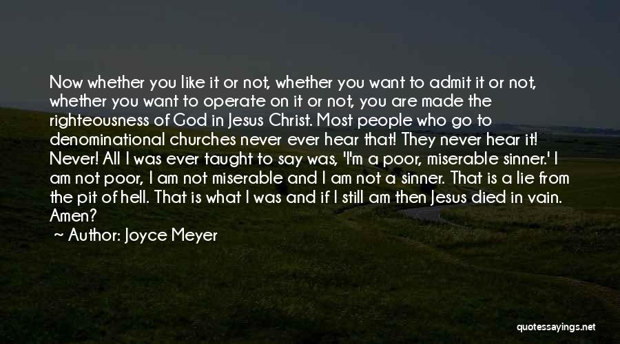 I Am Not Vain Quotes By Joyce Meyer