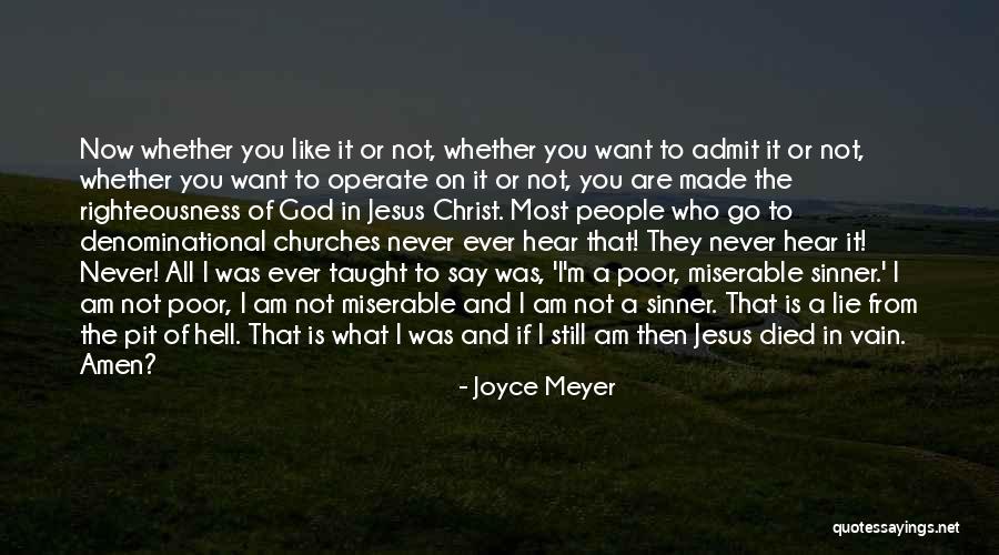 I Am Not Vain Quotes By Joyce Meyer