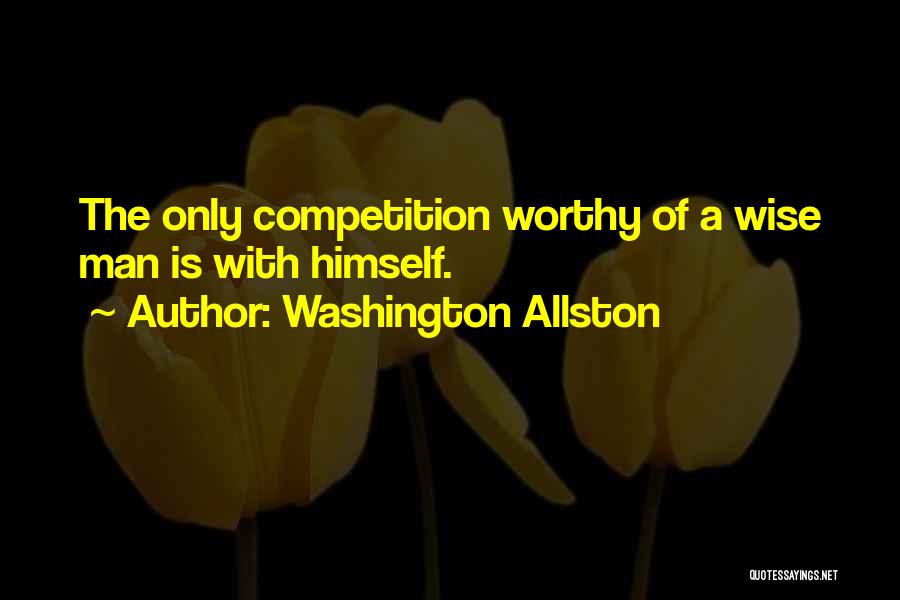 I Am Not Worthy For You Quotes By Washington Allston