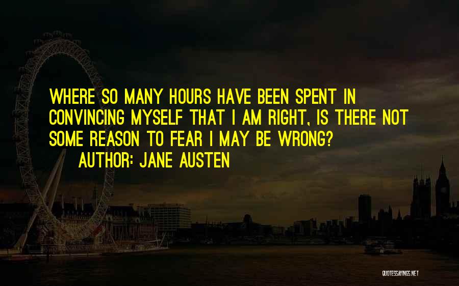 I Am Not Wrong Quotes By Jane Austen