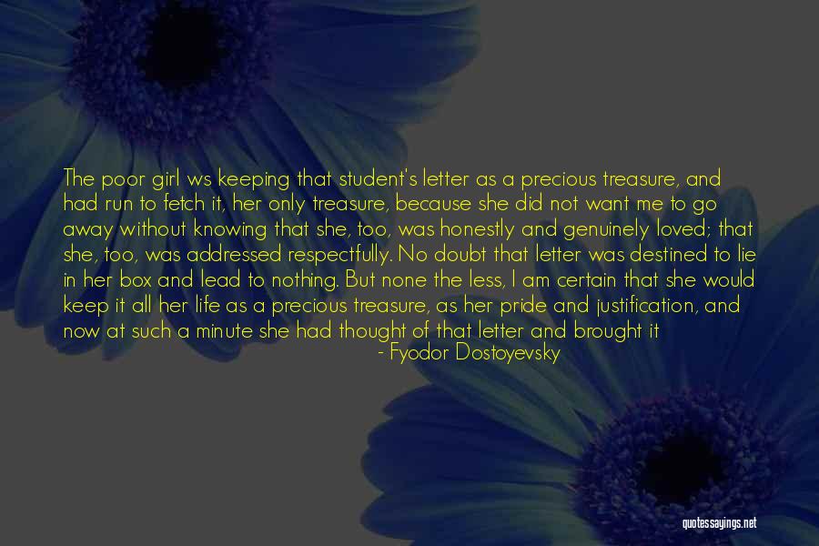 I Am Nothing Without Her Quotes By Fyodor Dostoyevsky