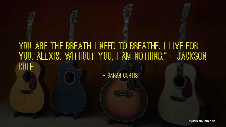 I Am Nothing Without You Quotes By Sarah Curtis