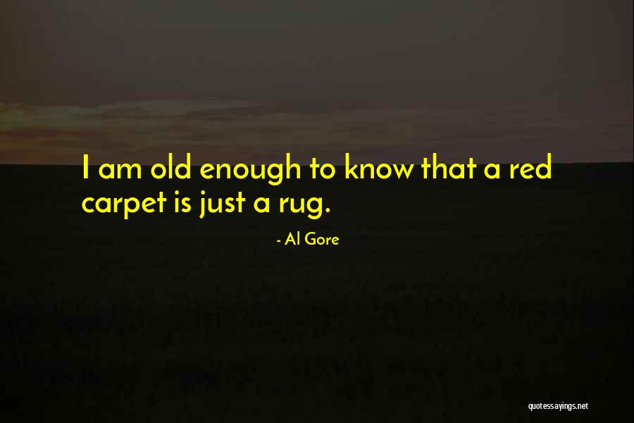 I Am Old Enough Quotes By Al Gore I Am Old Enough Quotes By Al Gore
