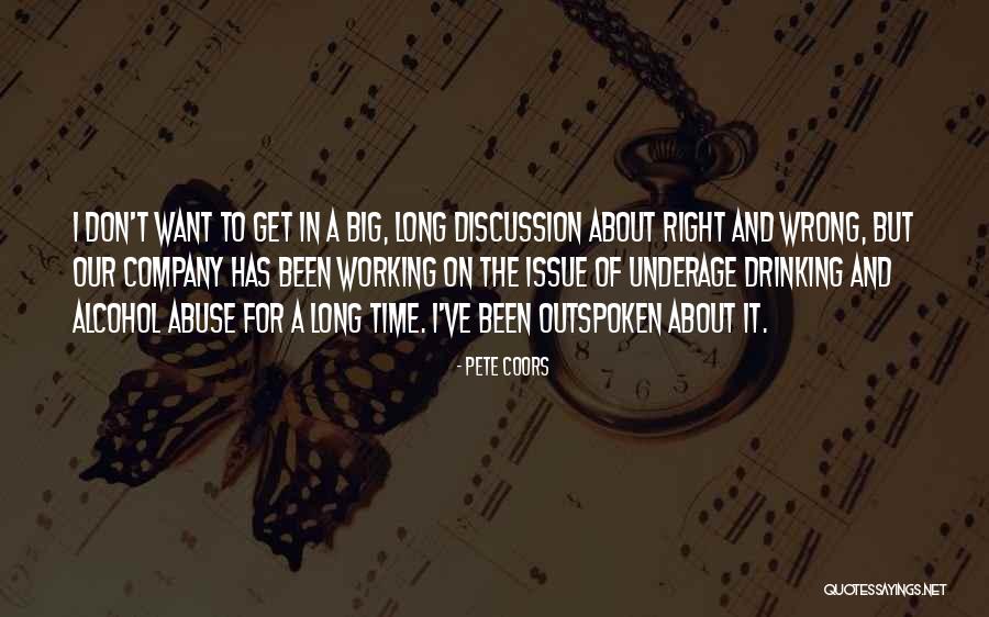 I Am Outspoken Quotes By Pete Coors I Am Outspoken Quotes By Pete Coors