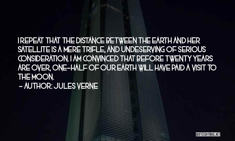 I Am Over Her Quotes By Jules Verne