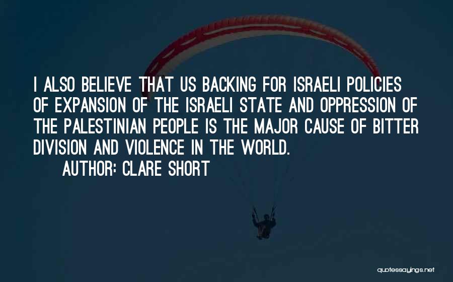 I Am Palestinian Quotes By Clare Short
