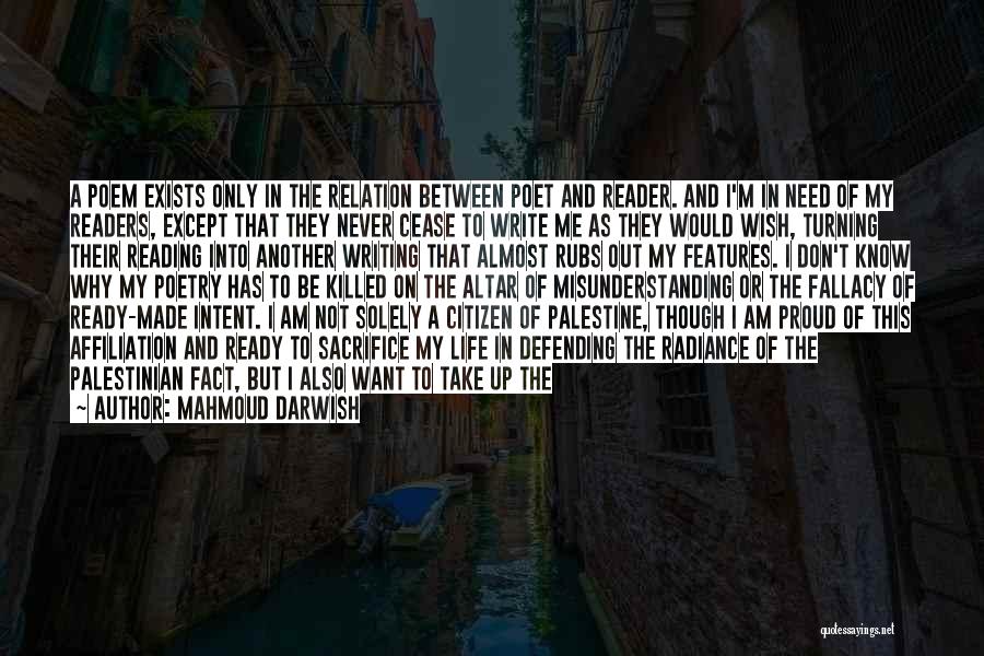 I Am Palestinian Quotes By Mahmoud Darwish