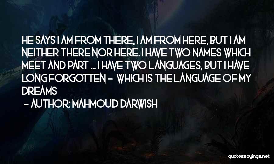 I Am Palestinian Quotes By Mahmoud Darwish