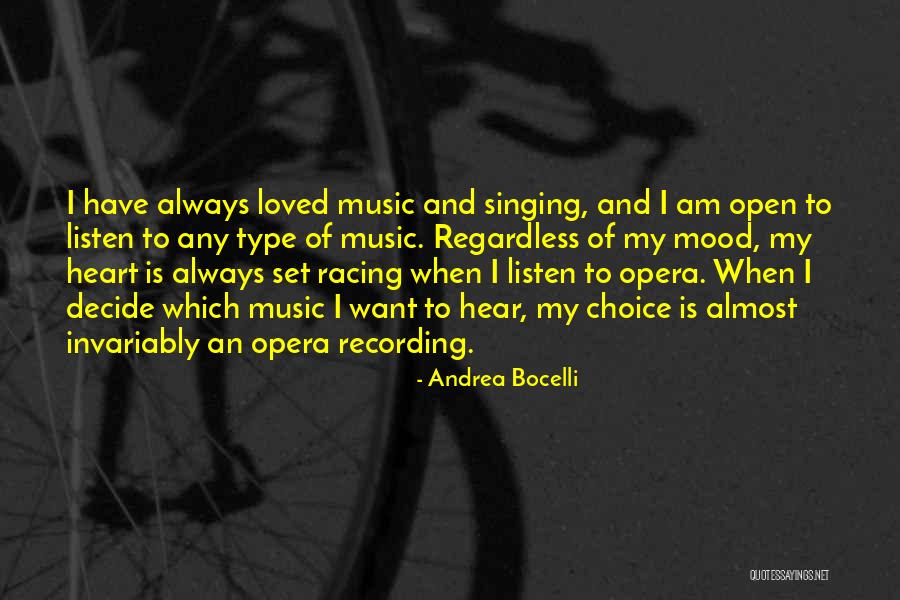 I Am Quotes By Andrea Bocelli