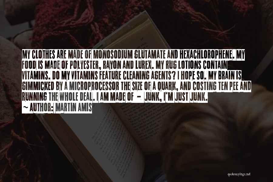 I Am Quotes By Martin Amis