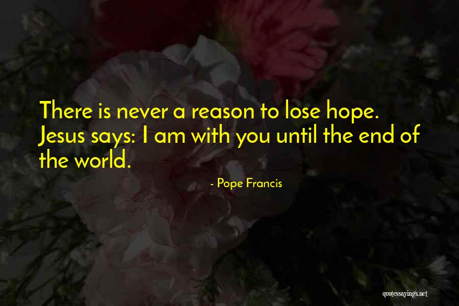 I Am Quotes By Pope Francis