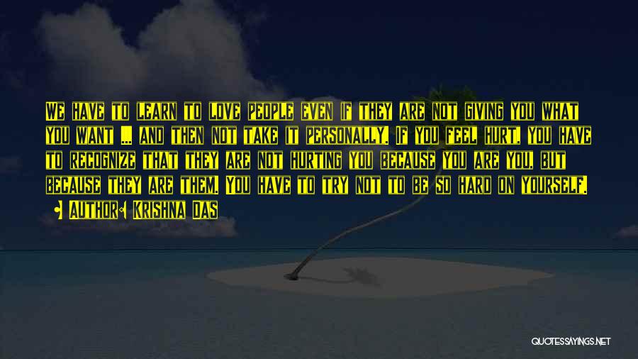 I Am Really Sorry For Hurting You Quotes By Krishna Das