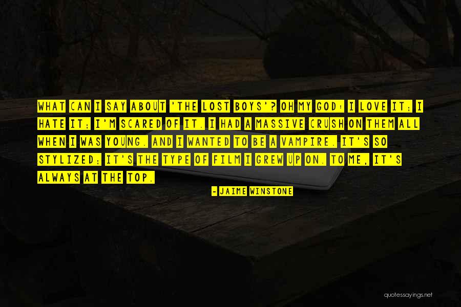 I Am Scared To Say I Love You Quotes By Jaime Winstone I Am Scared To Say I Love You Quotes By Jaime Winstone