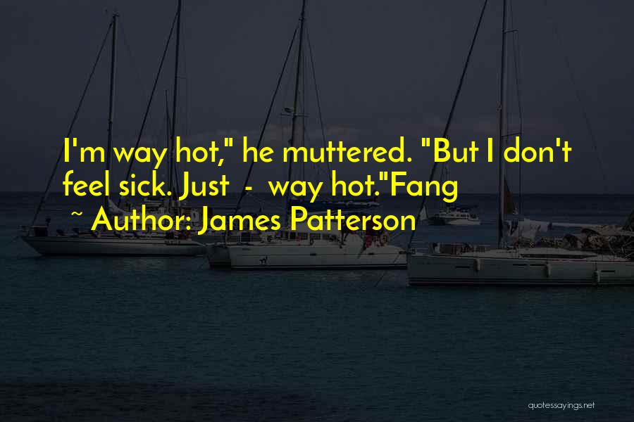 I Am Sick Funny Quotes By James Patterson