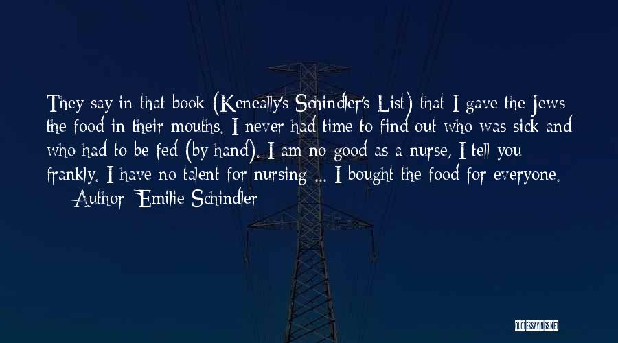 I Am Sick Quotes By Emilie Schindler