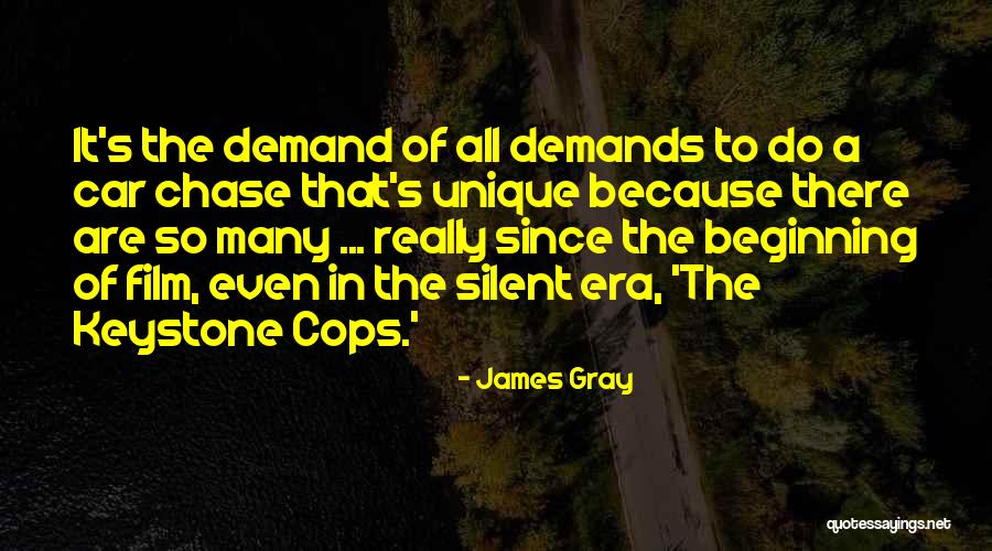 I Am Silent Because Quotes By James Gray