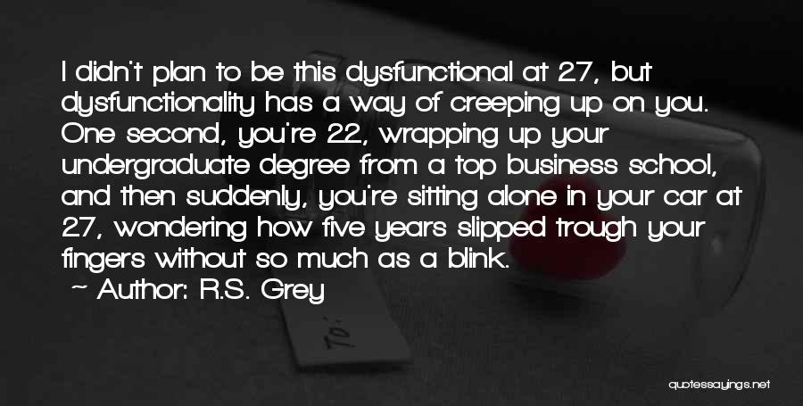 I Am Sitting Alone Quotes By R.S. Grey