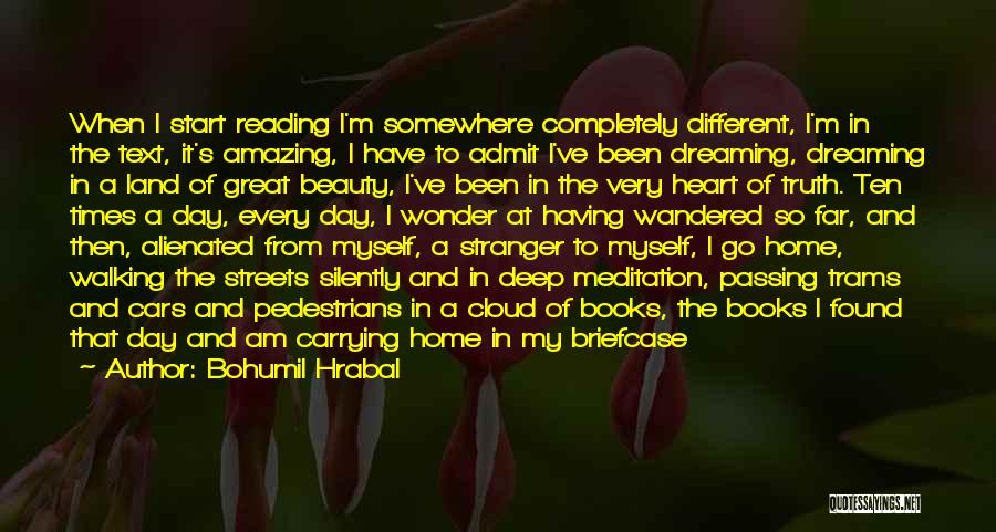 I Am So Deep Quotes By Bohumil Hrabal