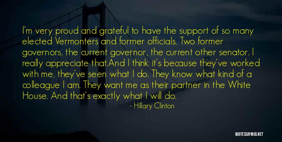 I Am So Proud Of Me Quotes By Hillary Clinton