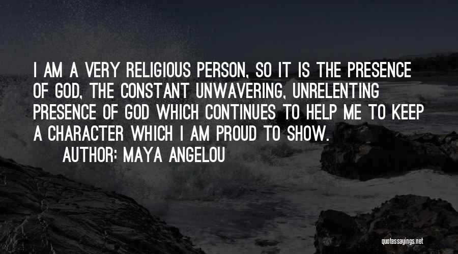 I Am So Proud Of Me Quotes By Maya Angelou
