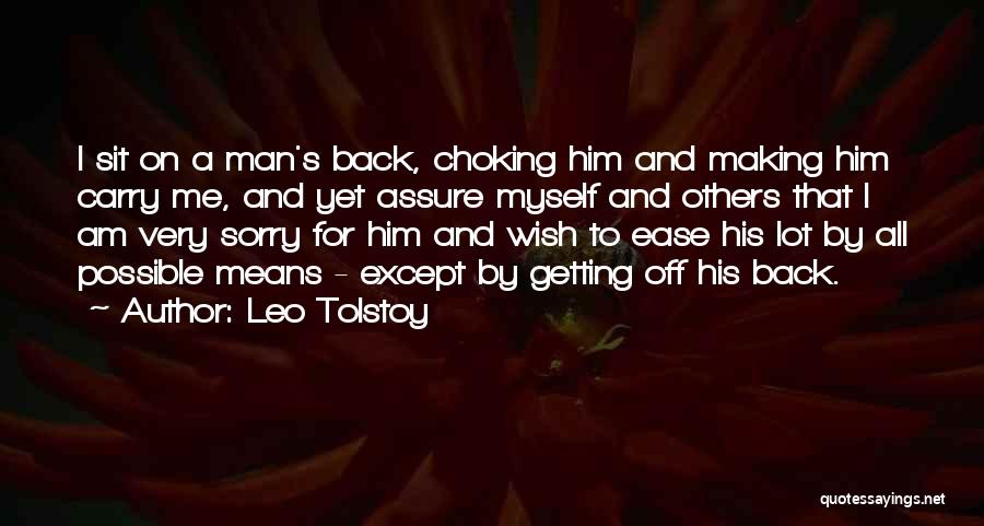 I Am Sorry For Him Quotes By Leo Tolstoy