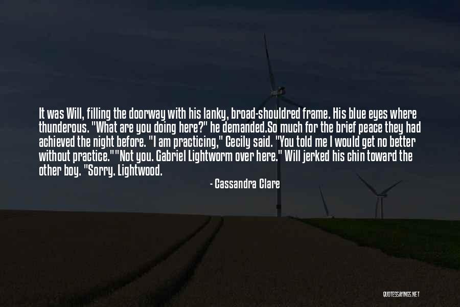 I Am Sorry For What I Said Quotes By Cassandra Clare I Am Sorry For What I Said Quotes By Cassandra Clare