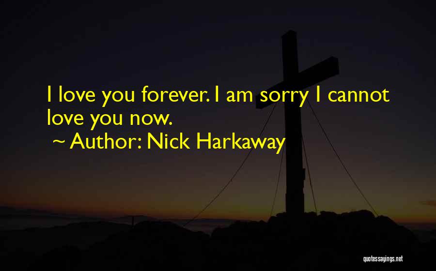 I Am Sorry Love You Quotes By Nick Harkaway