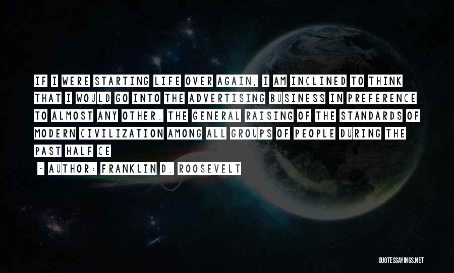 I Am Starting Over Quotes By Franklin D. Roosevelt
