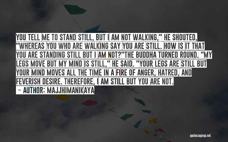 I Am Still Standing Quotes By Majjhimanikaya