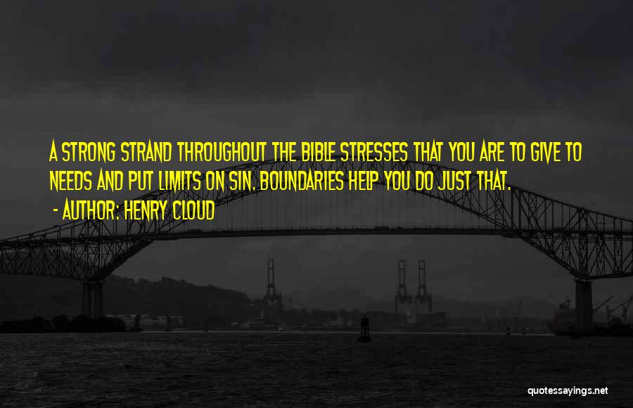 I Am Strong Bible Quotes By Henry Cloud