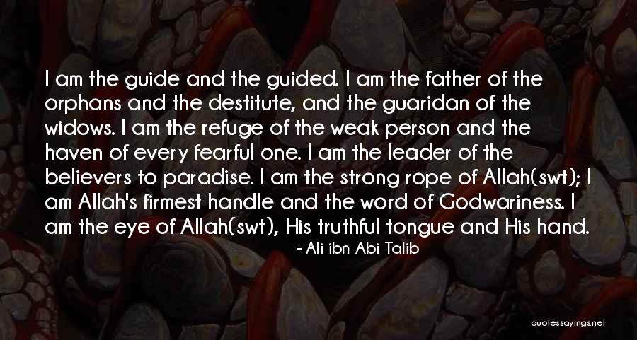 I Am Strong Person Quotes By Ali Ibn Abi Talib