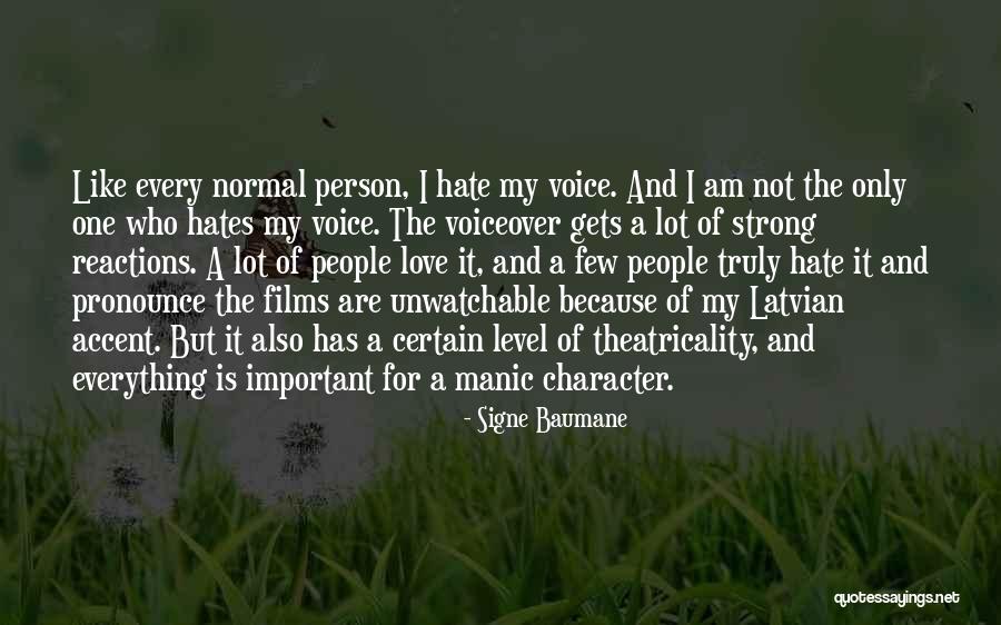 I Am Strong Quotes By Signe Baumane I Am Strong Quotes By Signe Baumane