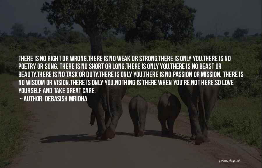 I Am Strong Short Quotes By Debasish Mridha