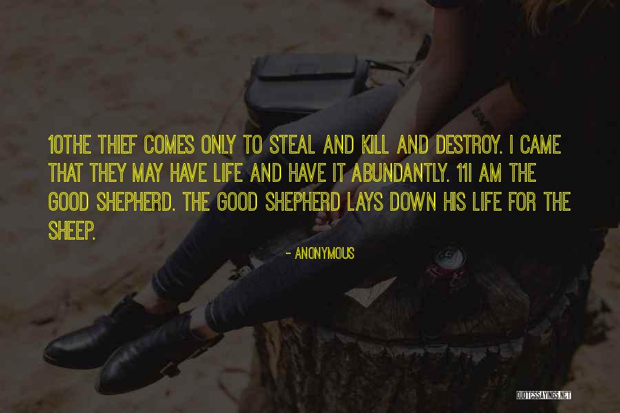 I Am The Good Shepherd Quotes By Anonymous I Am The Good Shepherd Quotes By Anonymous
