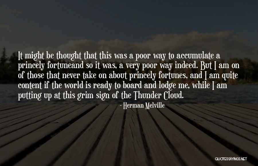 I Am Thunder Quotes By Herman Melville I Am Thunder Quotes By Herman Melville