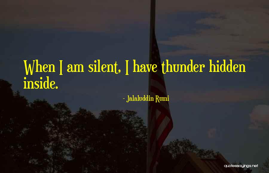 I Am Thunder Quotes By Jalaluddin Rumi I Am Thunder Quotes By Jalaluddin Rumi