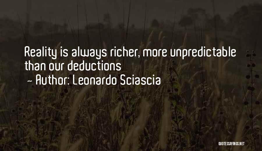 I Am Unpredictable Quotes By Leonardo Sciascia