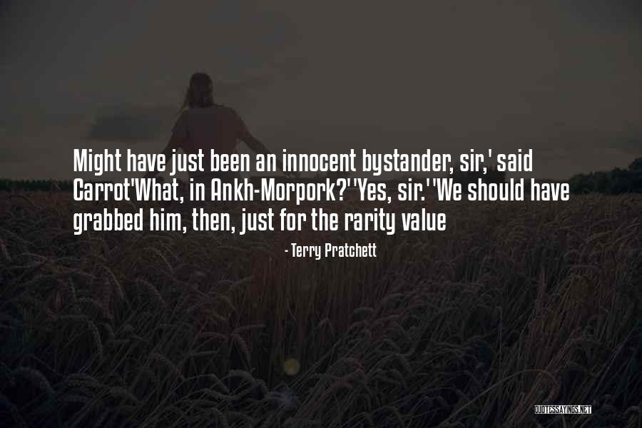 I Am Very Innocent Quotes By Terry Pratchett