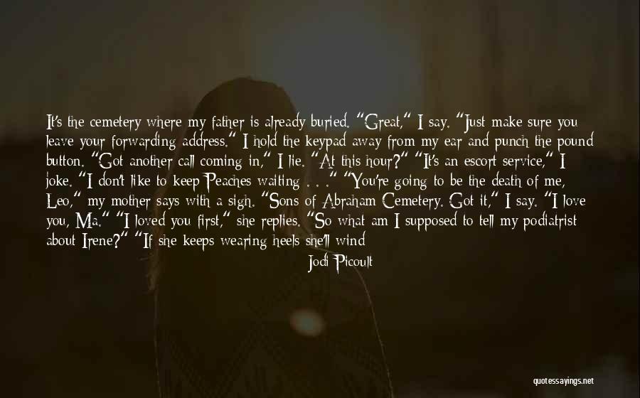 I Am Waiting Love Quotes By Jodi Picoult