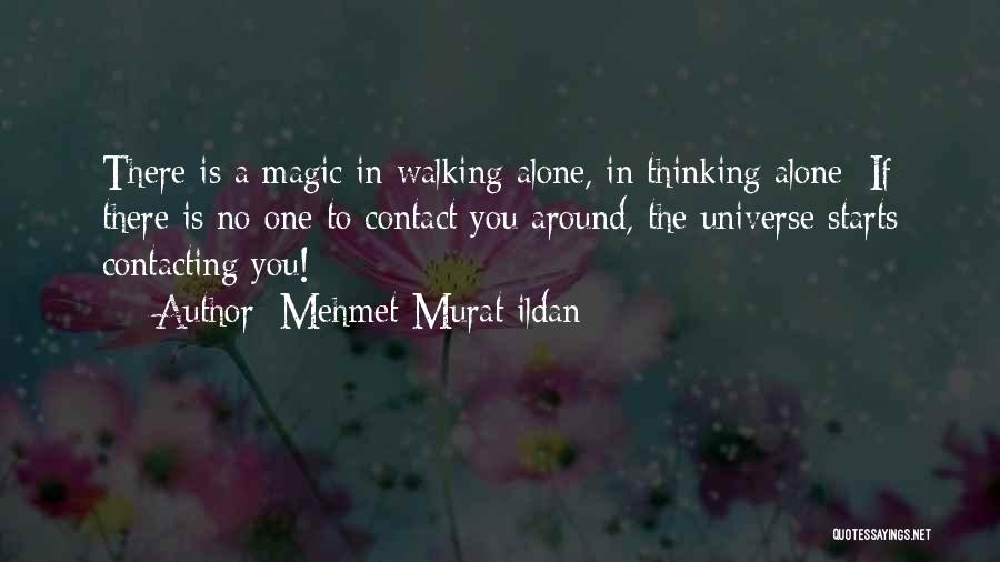 I Am Walking Alone Quotes By Mehmet Murat Ildan